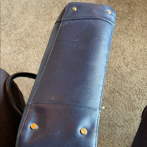 Tory Burch east west Robinson tote navy - Picture 7 of 7